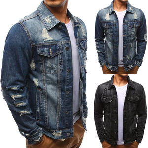 Reasonable Top Selling <b>Men's</b> Lightweight Custom Made <b>Jeans</b> Jackets Breathable Knitted Winter In Different Colors Jacket <b>For</b> <b>Man</b> - Product Image 6
