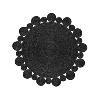 100% Natürliche Umweltfreundliche Jute-Teppiche Handgeflochtene Gewebte Teppiche Maßgefertigte Größe Design Mittelschwere Streifen Individuelles Logo