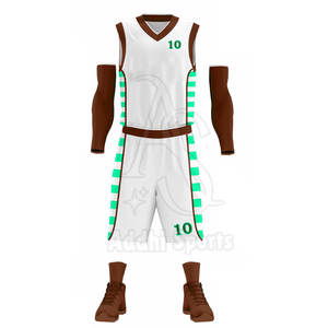 Logo personnalisé pour hommes kit d'entraînement de basket-ball à séchage rapide vêtements de sport respirants OEM ODM vente en gros ensemble d'uniformes de basket-ball - Product Image 2