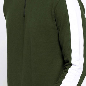 Ensemble de survêtement de sport pour homme avec fermeture éclair, en coton, logo personnalisé, haute qualité, vente chaude 2026, ensembles de survêtement d'entraînement personnalisés - Product Image 5