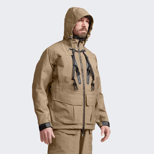 Veste de chasse d'hiver pour homme personnalisée, fiable, légère, imperméable, coupe-vent, en softshell, imprimé camouflage, pantalon imprimé HD - Product Image 3