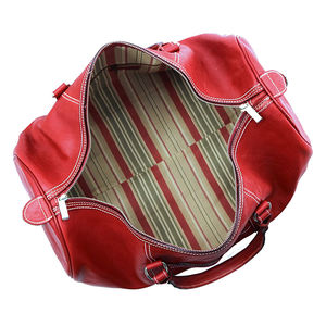 Sacs de sport en cuir véritable de haute qualité vente en gros sacs de voyage en cuir uni vierge de qualité supérieure cuir PU à la mode - Product Image 2