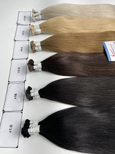 Extensiones de pelo vietnamita de la mejor calidad pelo ruso virgen Remy Cuitlce rubio ceniza Balayage Ombre Paquete de pelo a granel - Product Image 5