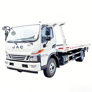 Camion de <span class=keywords><strong>remorquage</strong></span> à plateau plat diesel J-A-C 5t 4X2, transporteur de voitures avec dépanneuse, <span class=keywords><strong>remorquage</strong></span> - Product Image 1