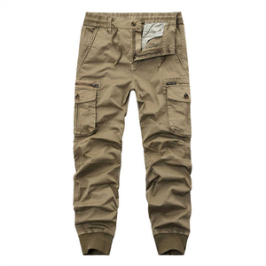 Pantalon cargo décontracté pour homme à cordon de serrage réglable - Haute qualité, respirant, séchage rapide, écologique, nylon/coton/polyester - Product Image 5