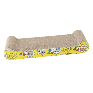 Plastic Free <b>Cardboard</b> <b>Cat</b> <b>Scratcher</b> Recycled Paper <b>Cat</b> Scratching Board for Sustainable Living - Product Image 3