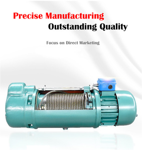 Palan de levage 5Ton 10Ton Chariot motorisé Palan à câble électrique à vitesse unique - Product Image 4