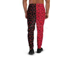 Pantalon homme streetwear personnalisé, imprimé par sublimation, taille mi-haute, coupe droite, léger, taille élastique, décontracté, sport, 100% coton - Product Image 6