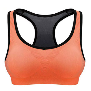 Sujetador Deportivo Sin Costuras de Alta Sujeción para Mujer, Ligero, Transpirable, con Efecto Push-Up, de Poliéster/Algodón, Colores Personalizados, Venta al Por Mayor - Product Image 1