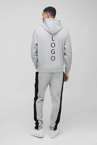 Oem Survêtement Pullover Jogger Pants Set Sweat à capuche avec broderie personnalisée Survêtement Polaire en coton Ensemble survêtement et pantalon de survêtement pour hommes - Product Image 3