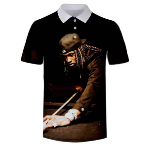 Polo blanc 100% coton de haute qualité pour hommes Logo personnalisé broderie Muscle Fit col rond motif solide vente en gros - Product Image 6