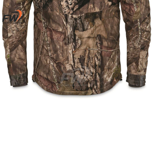 Chaqueta cortavientos impermeable personalizada, deportiva, táctica, de invierno, para caza, con sublimación de camuflaje. - Product Image 5