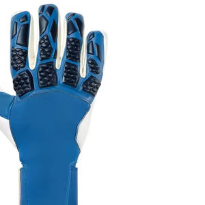 Gants de gardien de but de football respirants imprimés avec logo personnalisé Gants de football confortables de couleur unie légers - Product Image 3