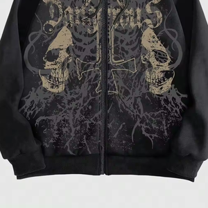 Ropa de invierno, ropa de calle, sudadera con capucha con estampado de pantalla, sudaderas térmicas personalizadas, pulóver, sudaderas con capucha de lana Unisex para hombres 2024 - Product Image 5