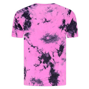 T-shirt à manches courtes tie-dye pour homme, col rond, polyester/coton, séchage rapide, haute qualité, tendance, nouvelle collection, vente flash, faible MOQ - Product Image 5