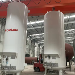 Réservoirs de stockage cryogéniques en acier inoxydable (LOX CO2 Azote GPL Hydrogène) certifiés ASME, longue durée de vie - Product Image 1