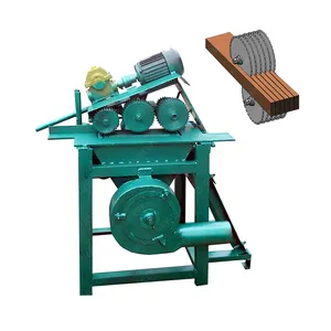 NEWEEK mesin gergaji kayu otomatis, mesin gergaji multi pisau kayu persegi untuk pertukangan kayu