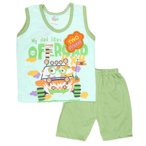 ชุดซานโด้เด็กชาย 1946 -สีเขียว - Product Image 2