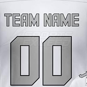 Camiseta de Fútbol Americano Ligera, Transpirable, Estampada, 100% Poliéster, de Secado Rápido, con Logotipo Personalizado, Tallas Grandes, de Fabricante Pakistaní - Product Image 6