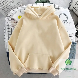 Sudadera con capucha personalizada para hombre, Logo estampado, nuevo Color, de terciopelo, cálido, informal, de invierno, cuello redondo, manga larga - Product Image 6