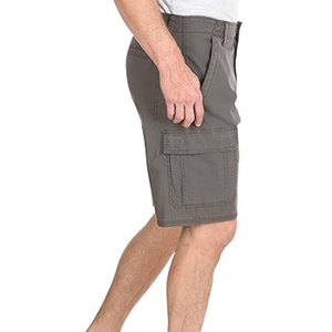 Shorts décontractés pour hommes à taille mi-haute, 100 % coton, respirants et à séchage rapide, couleur unie, qualité supérieure, vente en gros - Product Image 2
