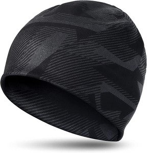 Customized Logo Design Men's Jacquard <b>Beanie</b> Cap-Fully Customized Breathable <b>Waterproof</b> Adjustable Casual Winter <b>Beanie</b> Outdoor - Product Image 1