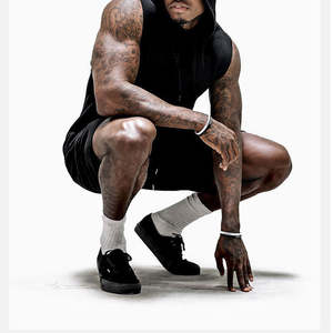 Débardeur de sport pour homme haut de gamme, design personnalisé, respirant, tricoté 100% coton, idéal pour la gym et la course à pied - Product Image 5