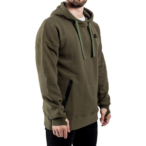 Nueva Sudadera con capucha de peso ligero lavado ácido de invierno para hombres Regular Fit 100% algodón polar transpirable y Capucha con cordón de secado rápido - Product Image 1