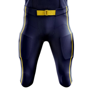 Uniformes de fútbol americano de secado rápido de estilo único, camiseta de fútbol americano lisa con estampado sublimado - Product Image 3