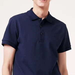 OEM Logo personnalisé Broderie Imprimé Design Soie Glacée Polo à séchage rapide Polos à manches courtes Jacquard pour hommes - Product Image 3