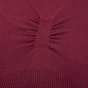 Soutien-gorge de sport pour femmes très vendu, col haut, yoga, gym, entraînement, respirant, confortable, haut pour femmes avec filet - Product Image 6