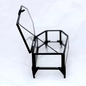 กล่องเก็บเครื่องประดับทรงสี่เหลี่ยมแก้วใสสวย - Product Image 5