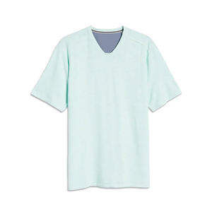 Camiseta Deportiva Transpirable de Corte Regular para Hombre, Camiseta Deportiva Lisa de Verano, Última Moda, Color Sólido - Product Image 5