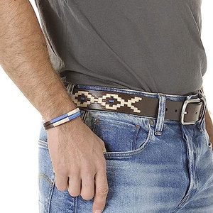 Ceintures de gymnastique en cuir de peau de vache de luxe soutien d'entraînement confortable boucles en alliage carrées de serpent solide Hip Hop prévenir la musculation - Product Image 4