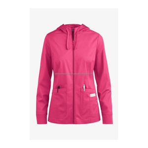 Uniformes de hospital de calidad premium Chaqueta de Enfermería Médica con capucha Nuevo diseño en 2024 - Product Image 3