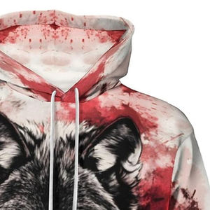 Sudaderas básicas de impresión digital de alta calidad Proveedor directo de fábrica Sudadera con capucha de impresión digital ligera y cómoda para hombres - Product Image 4