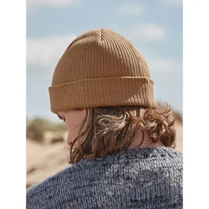 Sustainable Organic Cotton <b>Beanie</b> Promotional <b>Hats</b> & Caps - Product Image 5