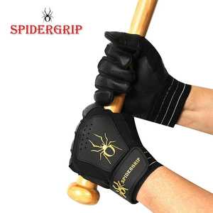 Guantes de bateo de béisbol de cuero personalizados Pro Grip, ligero y duradero para hombres, mujeres, tallas para jóvenes - Product Image 5