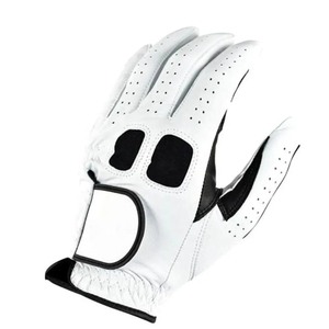 Guantes de golf de alta calidad para hombre, para todo tipo de clima, piel de oveja de larga duración, logotipo personalizado, ropa deportiva para zurdos y diestros - Product Image 1