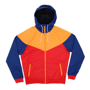 Automne Hiver Hommes Réversible Nylon Coupe-Vent Veste Épaissie Grand Col À Capuche Chenille Technics Personnalisable Conception Logo - Product Image 4