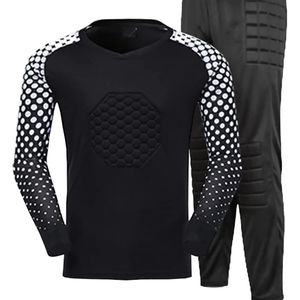 Portero de fútbol de alta calidad, camiseta de fútbol de secado rápido, transpirable, uniforme de fútbol para adultos - Product Image 1