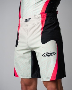 Premium mma fight shorts lightweight breathable quick dry training <b>grappling</b> workout athletic gym wear for men active use - Product Image 4