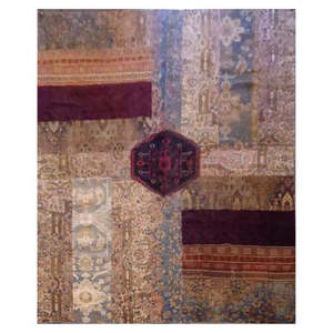 Alfombra afgana anudada a mano, única en su tipo, de 8'9 x 12' Afg77 - Product Image 1