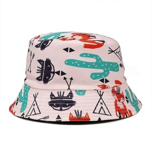 Vente en gros de chapeaux seau avec logo personnalisé unisexe en poly coton avec impression par sublimation en vrac accessoire de voyage quotidien pour adultes - Product Image 3