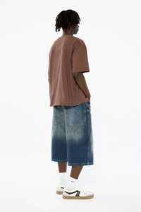 Poids lourd 260 Gsm t-shirts t-shirt surdimensionné coton 100% goutte épaule personnalisé sérigraphie graphique T-Shirt hommes 2025 - Product Image 2