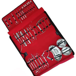 ชุดเครื่องมือผ่าตัดแบบใช้มือประกอบ ประกอบด้วยถาดใส่ไต กรรไกรคีบ คีมยกกระดูก คีมตัดกระดูก ผลิตจากเหล็กกล้าไร้สนิมเยอรมัน ใช้ซ้ำได้ - Product Image 5