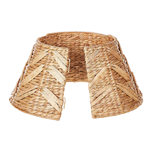 Falda respetuosa con el medio ambiente del árbol de Navidad del jacinto del agua del color natural para la decoración de Navidad al por mayor de Vietnam - Product Image 4