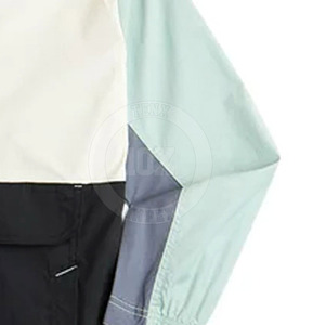 For Online Sale Wholesale Unisex <b>Zip</b>-Up Two Piece Windbreaker <b>Shorts</b> Set Custom Color 100% Polyester - Product Image 6