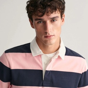 Camisetas de Rugby Vintage Personalizadas, Polo de Manga Larga, 100% Algodón, Logotipo Bordado de Alta Densidad, Camiseta de Rugby, Polos para Hombre - Product Image 4