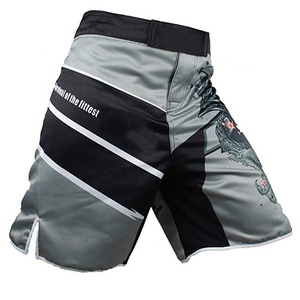 กางเกงมวยแบบกำหนดเอง,กางเกงขาสั้น Mma ทำจากผ้าไหมขายส่ง - Product Image 2
